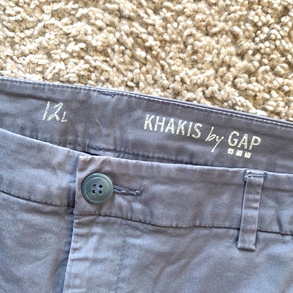 Gap Size 12L Gray khaki pants - Picture 3 of 3